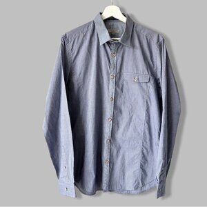 Ted Baker  Pinstriped Button Down Oxford Shirt